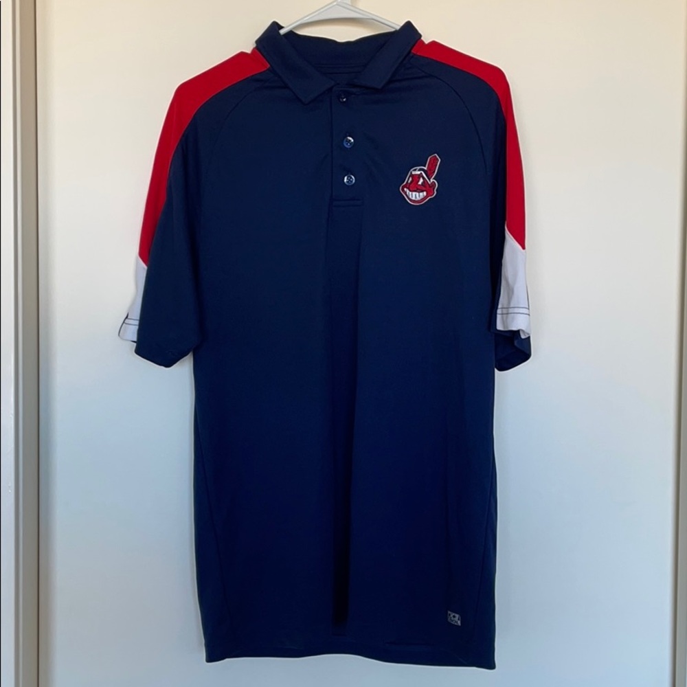 CLEAVELAND INDIANS DRI-FIT POLO